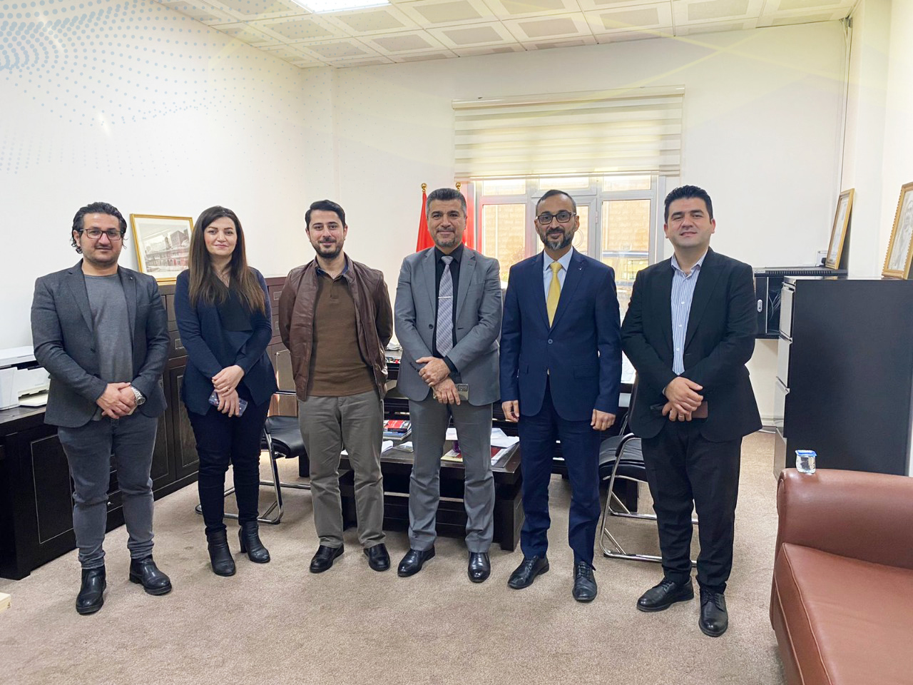 الاجتماع مع دائرة الإعلام والمعلوماتية – مجلس وزراء إقليم كوردستان العراق