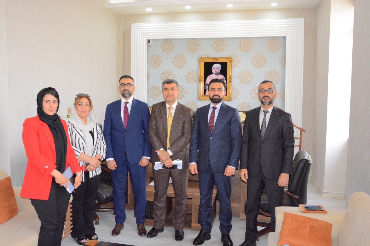 الاجتماع مع رئاسة ديوان برلمان كوردستان – العراق