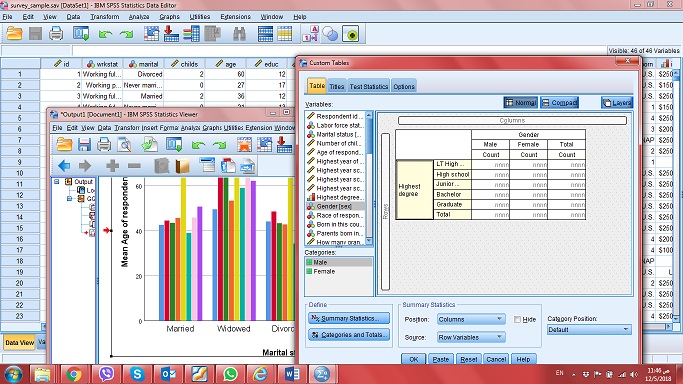 Opening A Training Course On Statistical Analysis Using SPSS V25