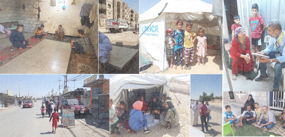 Data Collection of Feedback from Affected People in Iraq