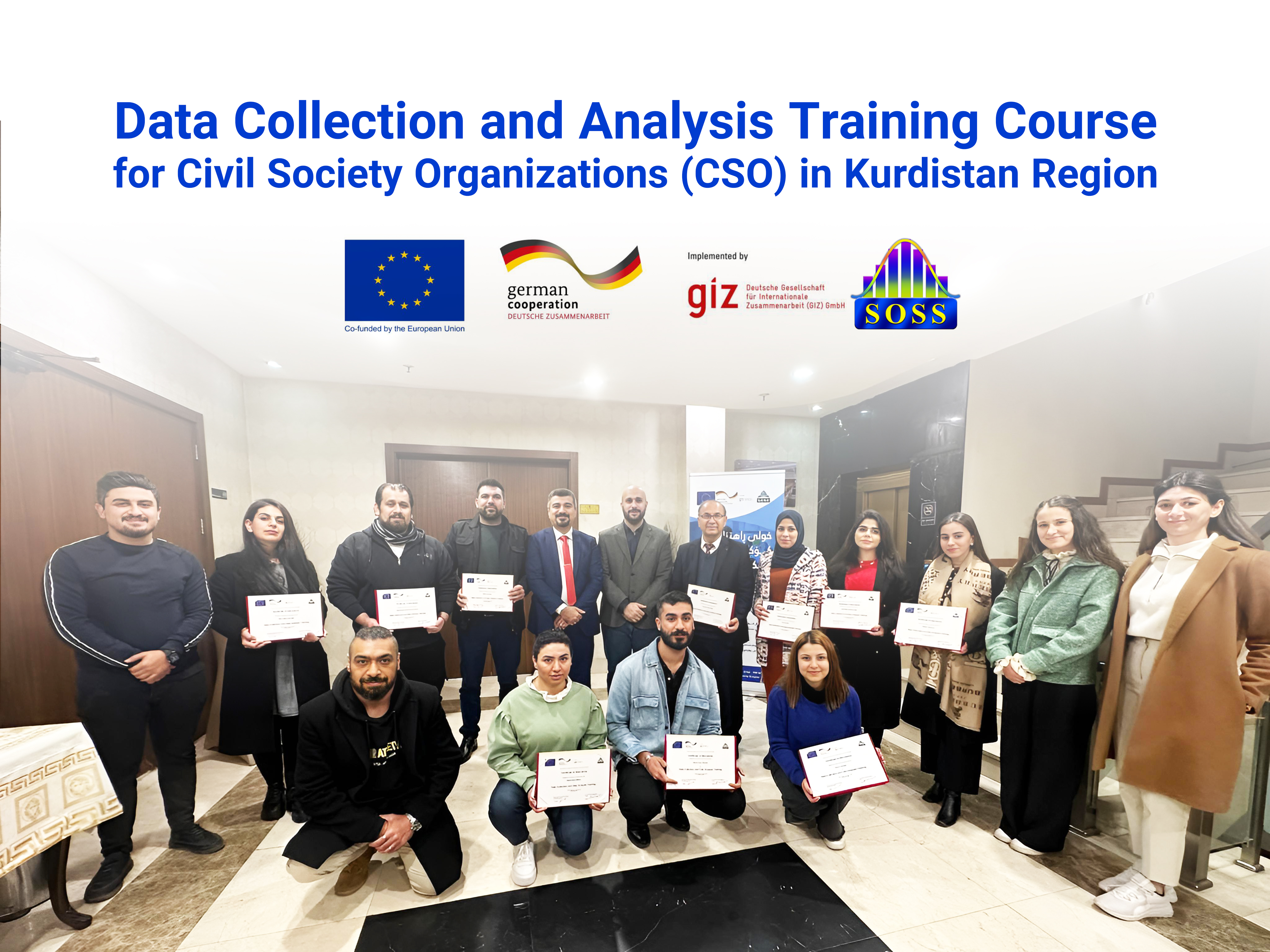 Data Collection and Analysis Training Course for Civil Society Organizations (CSO) in Kurdistan Region